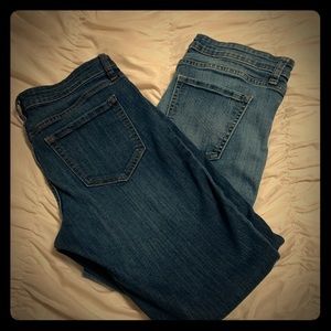 Gap Midrise Skinny Jeans Sz 10 / 30Short